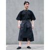 Haruko cerna nylon sukne 12