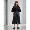 Haruko cerna nylon sukne 10